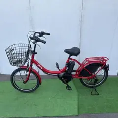 中古電動自転車 パナソニック ビビSL 26インチ レッド 横浜 №8950 中古電動自転車 パナソニック ビビSL 26インチ レッド 横浜 №8950