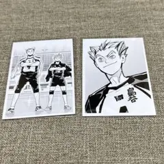 ハイキュー 10th クロニクル 思い出スナップフォトカード 梟谷 木兎 セット