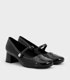 CHARLES & KEITH スタッズ メリージェーンパンプスのサムネイル