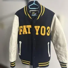 FAT YO3 スタジャン ネイビー/ホワイトのサムネイル