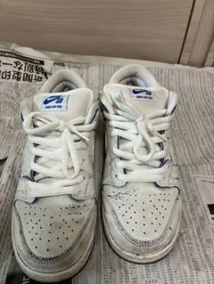 【Nike】 Dunk Low Pro ホワイト/ブルー メンズ27.5cm