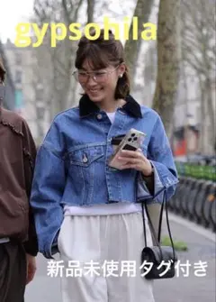 新品 ジプソフィア gypsohila Cropped Denim Jacket