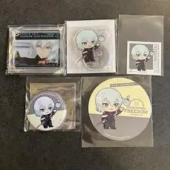 ガンダムSEED FREEDOM アニカフェ　シュラ　アクスタ　缶バッジ　特典