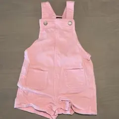 【美品】Gap ピンク　サロペット　オーバーオール　ピンクデニム　80サイズ