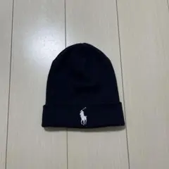Polo Ralph Lauren ニット帽 ビーニー ネイビーのサムネイル