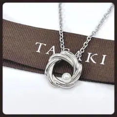 美品　TASAKI　タサキ　ネックレス　シルバー　パール　本真珠　4.1mm