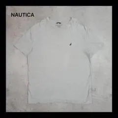【美品】NAUTICA ノーティカ 半袖Tシャツ 2XL グレー