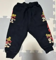 ヒスミニ　ヒステリックミニ　ズボン　90 長ズボン　ボア　パンツ　黒　ベビー