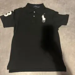 Ralph Lauren ビッグポニー ポロシャツ ブラック Lのサムネイル