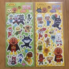 アンパンマン デコレーションシール 2枚セット