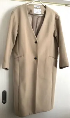 グローバルワーク　ロングコート　ベージュ