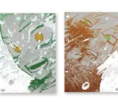 ヒロアカ 原画展 A2アートポスター2枚セット 【The Beginning】