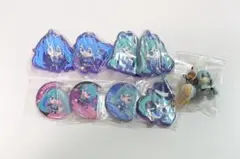 初音ミク ガチャ マジカルミライ ラバーストラップ 缶バッジ ミニチュア