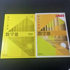 ⭐︎ 解法と演習　数学III ⭐︎ 新課程　チャート式