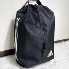 極美品✨アディダス シューズケース シューズバッグ スパイク入れ 靴入れ 黒