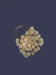 パール風ビーズ パーティーバッグ