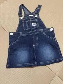 美品Lee リー キッズ デニム ジャンパースカート