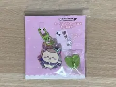 ちいかわ てんし♡あくま キーリングチャーム付きキーホルダー くりまんじゅう