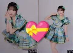 FRUITS ZIPPER 櫻井優衣　生写真４枚、ポストカード４枚セット