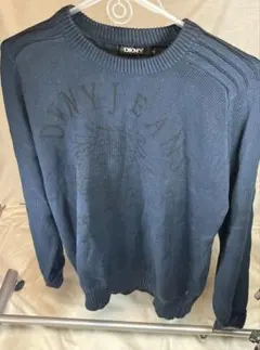 USED★ DKNY ダナキャラン/ コットンニット 海外Sのサムネイル