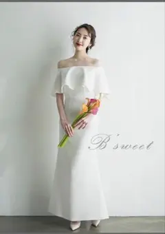 ウェディングドレス　マーメイド　前撮り　二次会