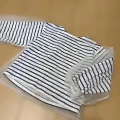 シースルー　長袖ブラウス　春服