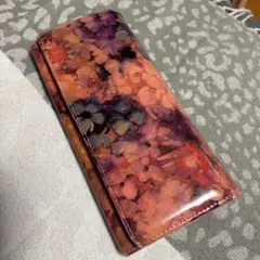 未使用級 FRUTTI DI BOSCO アルバアリス 長財布 花柄 ハラコ - メルカリ