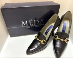 MÉDA ブラック ハイヒールパンプス　箱つき レディース