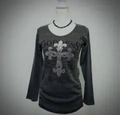 グランジ　y2k クロス　グランジ系ニット