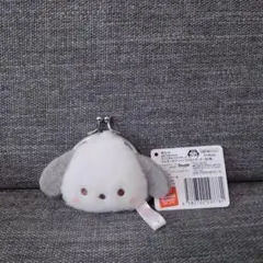 ミルキーボアフェイスがま口ポーチ　ポチャッコ　サンリオキャラクターズ