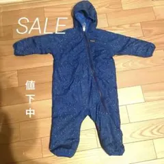patagonia 星柄 ベビー用ジャンプスーツ