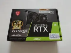 MSI GeForce RTX 3050 VENTUS 2X 6G OC