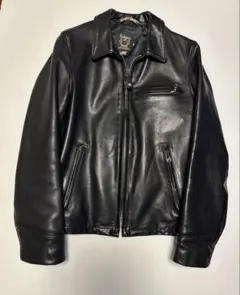 Schott Bros. レザー ジャケット 38 ブラック