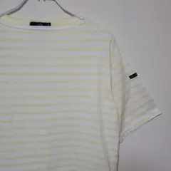 【美品！】セントジェームス ボーダー Tシャツ イエロー T3