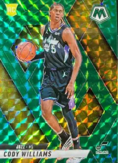 【1491】JAZZ Cody Williams #5 RC NBA