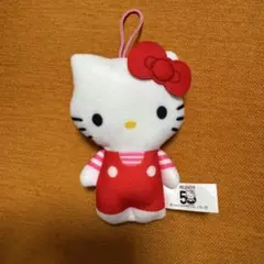 Hello Kitty 50周年 マスコット ぬいぐるみ