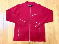 【新品】きれいな赤色ニットセーター LLサイズ