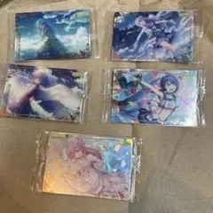 プロセカウエハース　カード　MOREMORE JUMP! 5枚セット