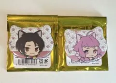 刀剣乱舞 刀猫男士 猫耳缶バッジ 加州清光 北谷菜切