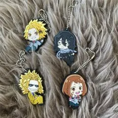 ラバーキーホルダー　　でふぉラバ！