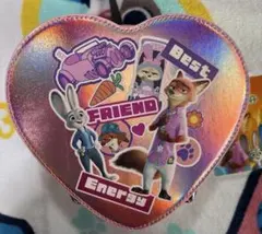 しまむら　ズートピア　新品　ショルダー付きダイカットポーチ♡ ニック　ジュディ