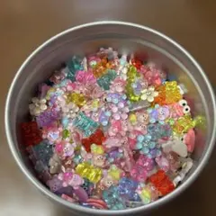 ネイル デコレーションパーツ クマ 花 まとめ売り