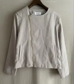 レディース ノーカラージャケット