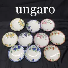 ungaro ウンガロ フルーツ柄 皿 プレート 10枚セット 日本製のサムネイル