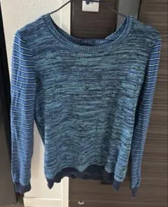 GAP ストライプ柄 長袖セーター S
