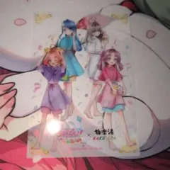 名探偵プリキュア　極楽湯　コラボクリアカード