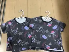 だだんだんTシャツ グレー 2枚セット