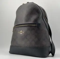 コーチ リュック coach ビジネス A4 レザー ダークブラウン