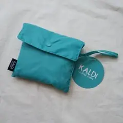 【未使用】カルディ エコバッグ ブルー