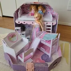 プリンセスリカちゃん ドールハウスと衣装セット　ゆめいろメイクひまりちゃん